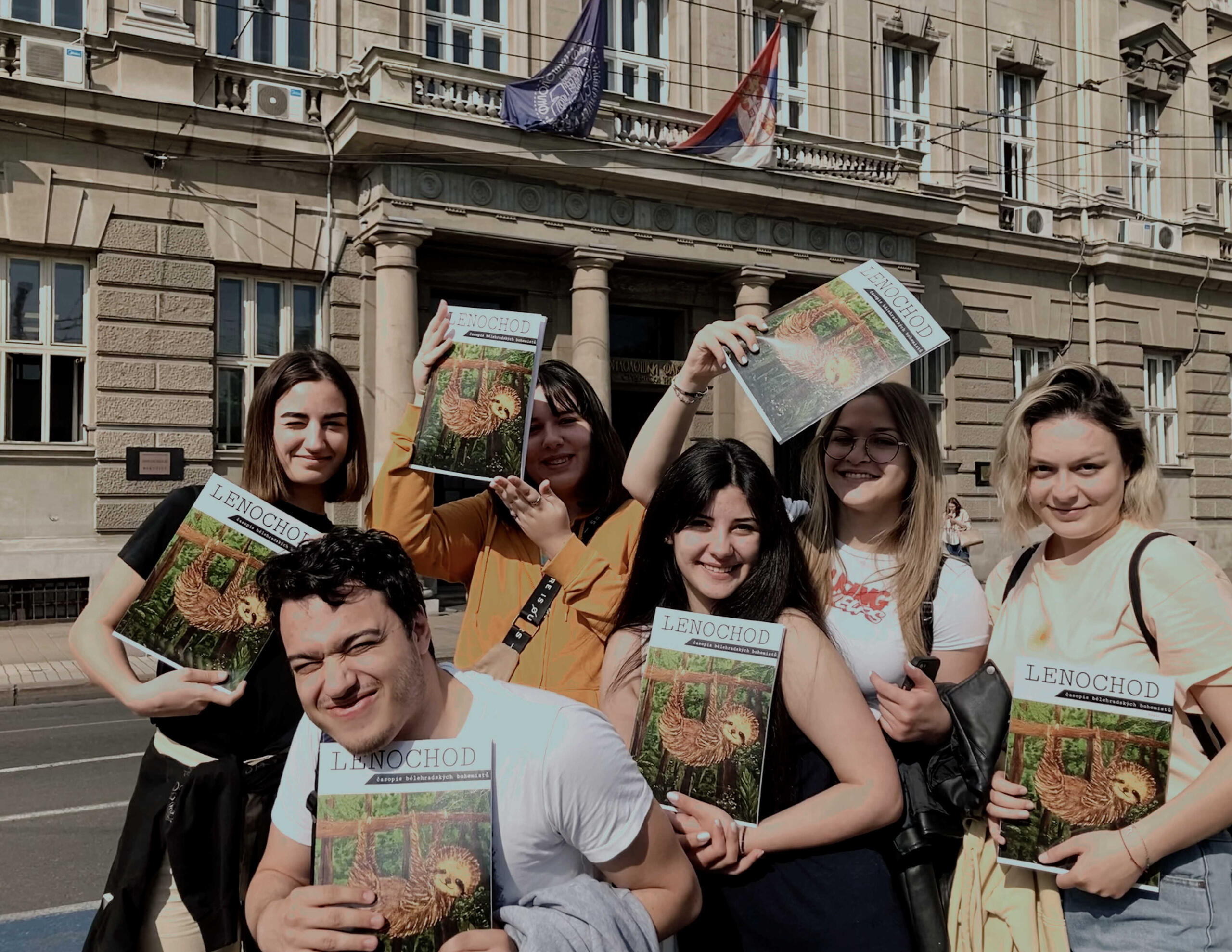 Časopis Lenochod Srbsko czech course, czech lecture, konverzace, expats, expats in Prague, kurz češtiny, lekce češtiny